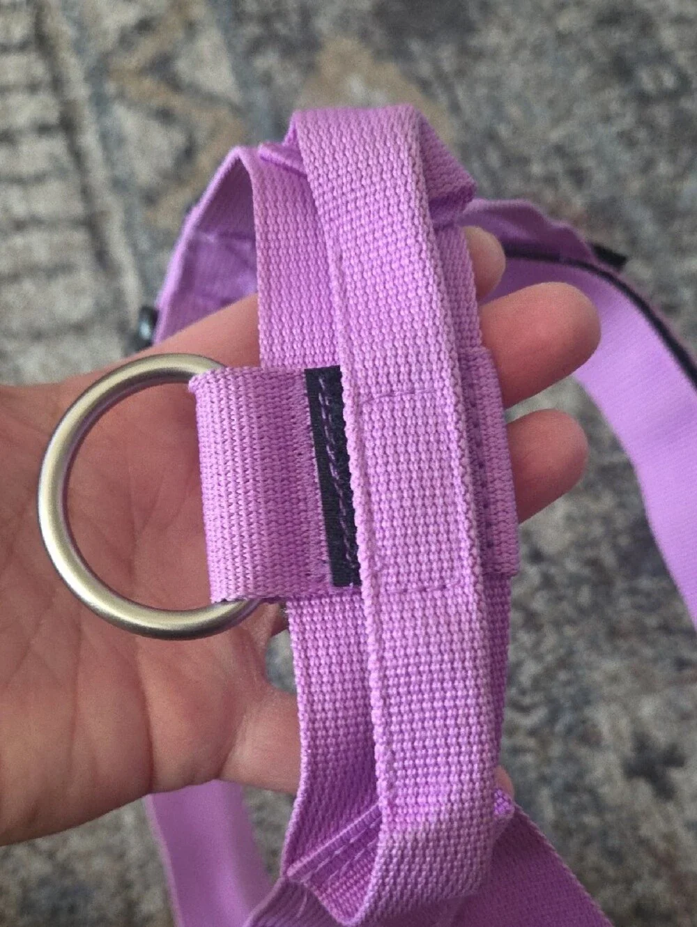 Dog Friendly Co Adjustable Purple Dog  Harness